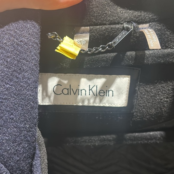 CALVIN KLEIN WOOL COAT - Picture 7 of 9